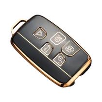 Land Rover Range Rover Evoque Jaguar XE XF XJ TPU Capa Para Chave De Carro Shell Cover Fob