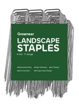 Landscape Staples GROWNEER 15 cm de aço galvanizado 500 unidades
