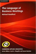 Language of business meetings, the