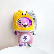 Lankybox Cyborg pelúcia brinquedo raposas de pelúcia boneca luz decorativa