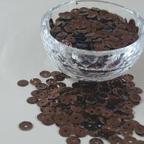 Lantejoula Cubeta - 6mm - 100g