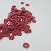 Lantejoula Cubeta - 6mm - 100g