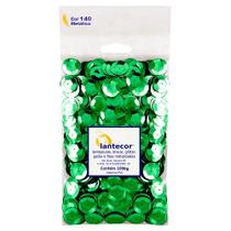 Lantejoula Cubeta Metalizada Nº 8 1kg - Cor Verde Bandeira 140 Lantejoula Cubeta Metalizada Nº 8 1kg - Cor Verde Bandeira 140