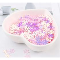 Lantejoulas 2g/Glitters/Brilho Floco de Neve 9mm -