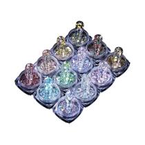 Lantejoulas Hexagonais Holográficas Em 12 Cores, Brilhantes E Chunky, Flocos De Glitter Iridescente