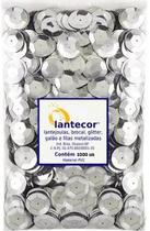 Lantejoulas Metalizada 12mm Prata C/1000 Lantejoulas Metalizada 12mm Prata C/1000