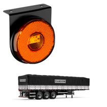 Lanterna 1 Maria Randon LED Âmbar 85mm Saída Fios Lanterna 1 Maria Randon LED Âmbar 85mm Saída Fios