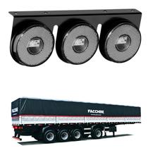 Lanterna 3 Marias Facchini LED Cristal 85mm Saída Fios