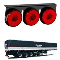 Lanterna 3 Marias Facchini LED Rubi 85mm Saída Fios Lanterna 3 Marias Facchini LED Rubi 85mm Saída Fios