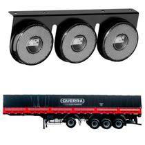 Lanterna 3 Marias Guerra LED Cristal 85mm Saída Fios Lanterna 3 Marias Guerra LED Cristal 85mm Saída Fios
