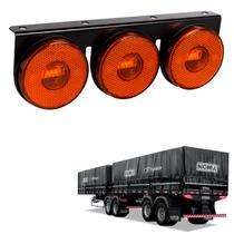 Lanterna 3 Marias Noma LED Âmbar 85mm Saída Fios Lanterna 3 Marias Noma LED Âmbar 85mm Saída Fios