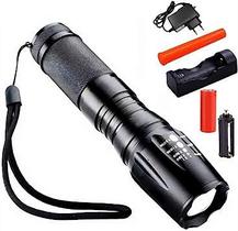 Lanterna 4,2v 9000 Lumes Recarregável Profissional - Super Potente Lanterna 4,2v 9000 Lumes Recarregável Profissional - Super Potente