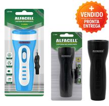 Lanterna 5 LED Recarregável Portátil Compacta De Mão Potente Ideal Para Uso Diário Casa Trabalho Viagem