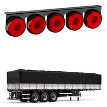 Lanterna 5 Marias Carreta LED Rubi 85mm Saída Fios Lanterna 5 Marias Carreta LED Rubi 85mm Saída Fios