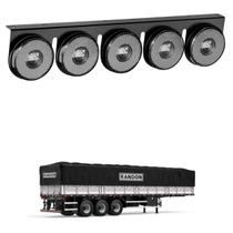 Lanterna 5 Marias Randon LED Cristal 85mm Saída Fios Lanterna 5 Marias Randon LED Cristal 85mm Saída Fios