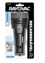 Lanterna 7 LEDs bateria Recarregavel Rayovac Garantia para sempre