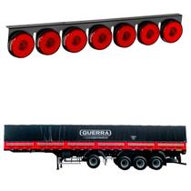 Lanterna 7 Marias Guerra LED Rubi 85mm Saída Fios Lanterna 7 Marias Guerra LED Rubi 85mm Saída Fios
