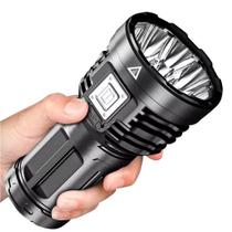 Lanterna 8 LEDs XPE Super Brilho e Luz Lateral USB Recagerrável Onistek ON-LT044 Lanterna 8 LEDs XPE Super Brilho e Luz Lateral USB Recagerrável Onistek ON-LT044