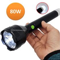 Lanterna 80w Grande Iluminação Com 2 Led Holofote E Indicador Alta Luminosidade DP9170
