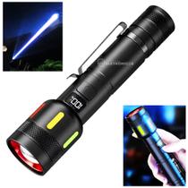 Lanterna Aço 300m, USB, IP45, 4 Modos de Luz e Indicador de Bateria ONLT017 ONLT019