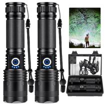 Lanterna Alicegirl M110 recarregável de 990.000 lúmens, pacote com 2 Lanterna Alicegirl M110 recarregável de 990.000 lúmens, pacote com 2