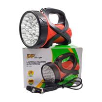 Lanterna Alta Potência Recarregável Holofote 25 Leds 3000mAh Para Camping Trilha Pesca DP-736A - LanHolo