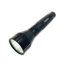 Lanterna Alumínio 2 Pilhas Mega Nigth Premier Led Potente 3W Preta SQ3023