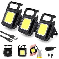 Lanterna Anpress Led Mini 500 Lumens Recarregável 3 unidades