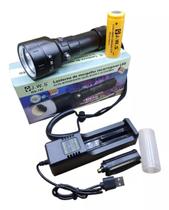 Lanterna Aquática Mergulho Profissional LED P50 Recarregável Multi-funcional Longo Alcance Potente JWS ws755