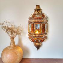 Lanterna Arandela Marroquina Decorativa Luminária Pendente