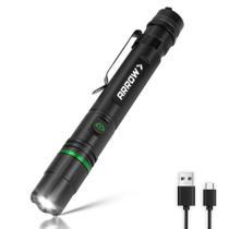 Lanterna Arrow recarregável de 200 lúmens com alta/baixa/estroboscópica