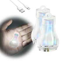 Lanterna ASNAME Mini Lanterna LED Recarregável USB Impermeável