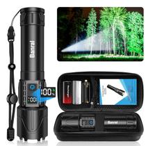 Lanterna Banral Recarregável Tática High Lumens Preta