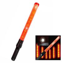 Lanterna Bastão Sinalizador Led Vermelho Camping 53cm