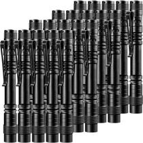 Lanterna Beieverluck Pen Light, pacote com 20 unidades, LED à prova d'água, preta