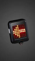 Lanterna Bike Inteligente LED Seta Freio USB Lanterna Bike Inteligente LED Seta Freio USB