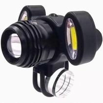 Lanterna Bike Sinalizador Com Zoom Headlight Potente Led Usb