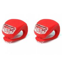 Lanterna Bike Sinalizador Traseiro Farol Led Luz 01 Peça