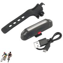 Lanterna Bike Sinalizador Traseiro Farol Led Luz Iluminação