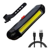 Lanterna Bike Traseiro Sinalizador Recarregável Vds-261 Usb