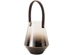 Lanterna Black Niquel em Vidro 09413 Mart Lanterna Black Niquel em Vidro 09413 Mart