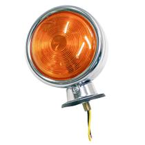 Lanterna Bojuda Led Laranja Cromada Lente Baixa Bivolt - FORTLUZ - 2534AM Lanterna Bojuda Led Laranja Cromada Lente Baixa Bivolt - FORTLUZ - 2534AM
