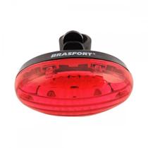 Lanterna Brasfort Led Bike Traseira Para 2 Pilhas Aaa