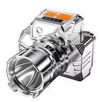 Lanterna Cabeça Gold Sports Retro Led Cob RecarregáveL Prova dÁgua 3 Modos Iluminação 1800lúmens