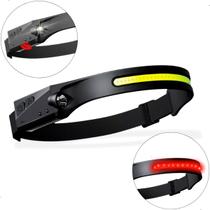 Lanterna Cabeça Led Recarregável Corrida Trilha Pesca Bike Lanterna Cabeça Led Recarregável Corrida Trilha Pesca Bike