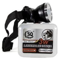 Lanterna Cabeça LED Super Potente Recarregável SQ-3810