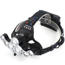 Lanterna Cabeça T6 Led Cob 35000Lm Recarregavel 7 Leds Gt599 Lanterna Cabeça T6 Led Cob 35000Lm Recarregavel 7 Leds Gt599