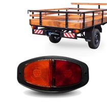 Lanterna Canoinha Led Carretinha Reboque Universal