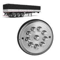 Lanterna Carreta Implementos Multifunção 12V - Cristal