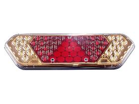 Lanterna Carreta LED Guerra Após 2011 LD 12-24V -Dourada